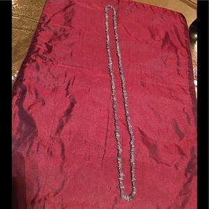 Great green & gold stone necklace of various sizes